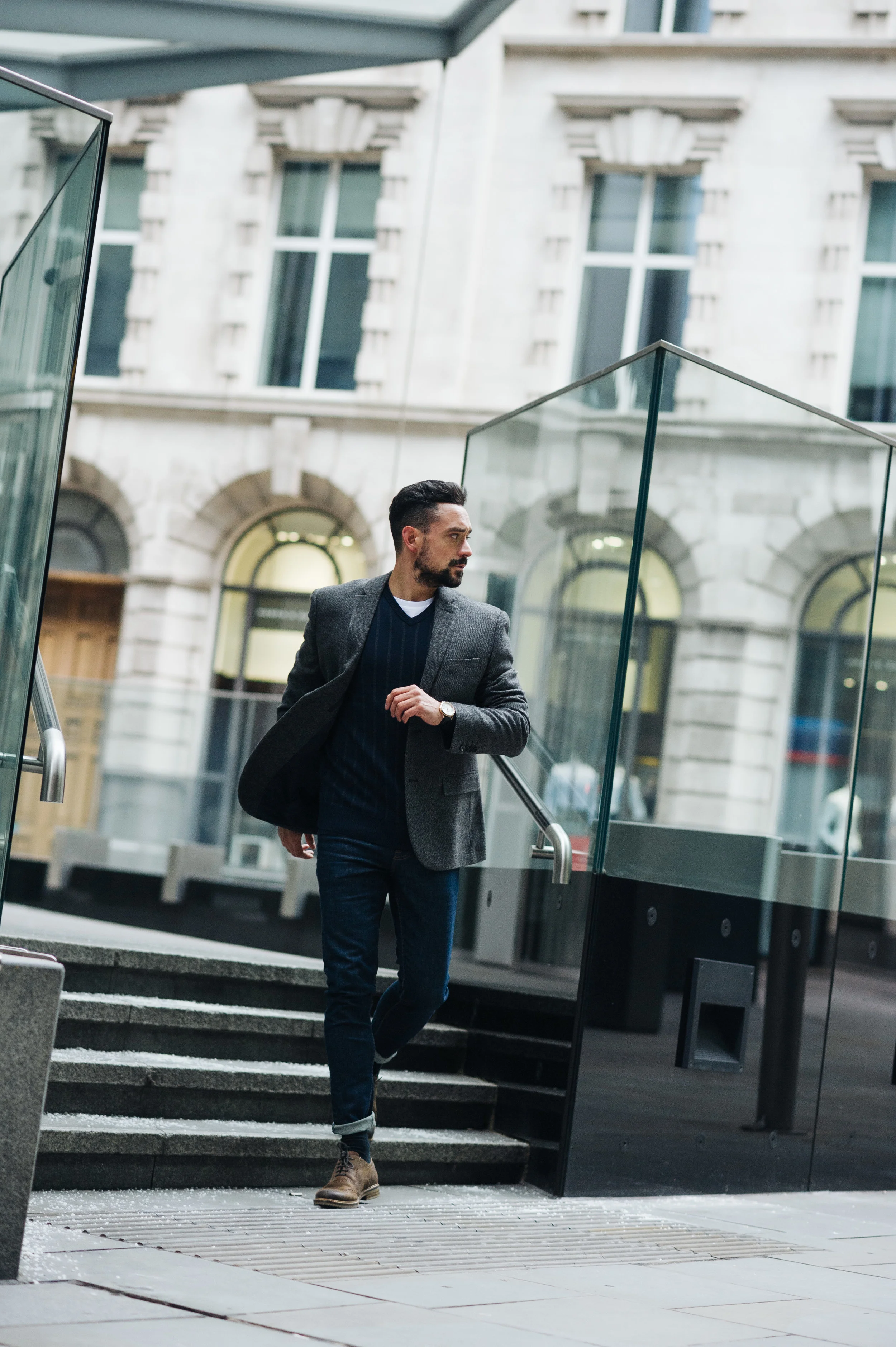 Smart casual 2025 workwear mens